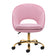 Fauteuil pivotant 4Rico QS-MF18G rose