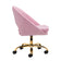 Fauteuil pivotant 4Rico QS-MF18G rose