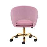 Fauteuil pivotant 4Rico QS-MF18G rose