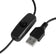 Lampe de bureau UV Glow Snake noire