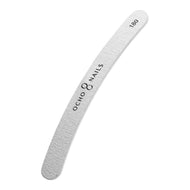 Lot de 10 limes à ongles banane Ocho Nails 100/180.