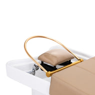 Gabbiano Head Spa 017 wasunit beige met poef