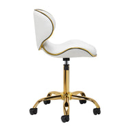 Tabouret cosmétique Gabbiano Q-4599G Blanc