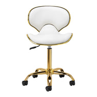 Tabouret cosmétique Gabbiano Q-4599G Blanc