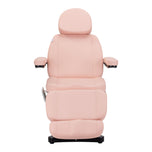 Electric cosmetic chair SILLON CLASSIC 3 motors pink with black base