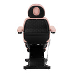 Electric cosmetic chair SILLON CLASSIC 3 motors pink with black base