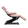 Electric cosmetic chair SILLON CLASSIC 3 motors pink with black base