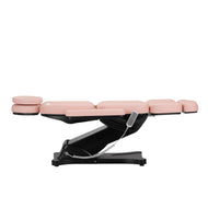 Electric cosmetic chair SILLON CLASSIC 3 motors pink with black base