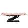 Electric cosmetic chair SILLON CLASSIC 3 motors pink with black base