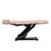 Electric cosmetic chair SILLON CLASSIC 3 motors pink with black base