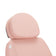 Electric cosmetic chair SILLON CLASSIC 3 motors pink with black base