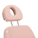 Electric cosmetic chair SILLON CLASSIC 3 motors pink with black base