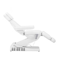 Electric cosmetic chair SILLON Luxury 3 motors white foot control