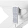 Electric cosmetic chair SILLON Luxury 3 motors white foot control
