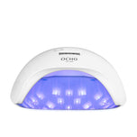 UV/LED Lampe OCHO NAILS X13 65W weiß mit verspiegeltem Boden