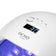 UV/LED Lampe OCHO NAILS X13 65W weiß mit verspiegeltem Boden