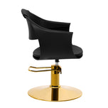 Fauteuil de coiffure Gabbiano A364 noir