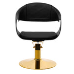 Fauteuil de coiffure Gabbiano A364 noir