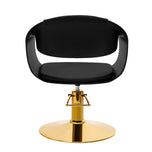 Fauteuil de coiffure Gabbiano A364 noir