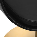 Fauteuil de coiffure Gabbiano A364 noir