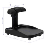 Chariot de piscine gonflable Azzurro noir