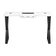 Momo 04-BL cosmetic desk with absorber