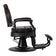 Barber chair Gabbiano President Brown