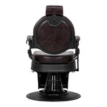 Barber chair Gabbiano President Brown
