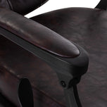 Barber chair Gabbiano President Brown