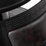 Barber chair Gabbiano President Brown