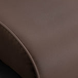 Gabbiano Continental hairdressing chair brown