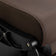 Gabbiano Continental hairdressing chair brown