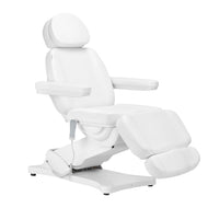 Electric cosmetic chair SILLON CLASSIC 3 motors with heating second edition white