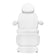 Electric cosmetic chair SILLON CLASSIC 3 motors with heating second edition white