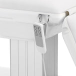 Sillon Eclipse electric cosmetic chair 3 motors white