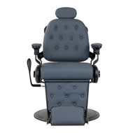 Gabbiano barber chair Francesco Black graphite