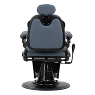 Gabbiano barber chair Francesco Black graphite