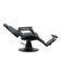 Fauteuil de barbier Gabbiano Francesco Noir graphite