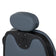Fauteuil de barbier Gabbiano Francesco Noir graphite