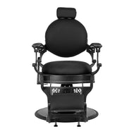 Barber chair Gabbiano Niccolo Black buttonless