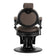 Barber chair Gabbiano Niccolo brown buttonless