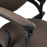 Barber chair Gabbiano Niccolo brown buttonless