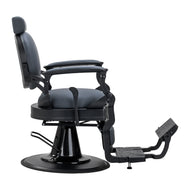 Barber chair Gabbiano Niccolo graphite buttonless
