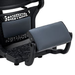 Barber chair Gabbiano Niccolo graphite buttonless