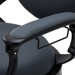 Barber chair Gabbiano Niccolo graphite buttonless