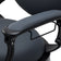 Barber chair Gabbiano Niccolo graphite buttonless