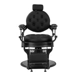 Fauteuil de barbier Gabbiano Niccolo noir