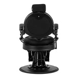 Fauteuil de barbier Gabbiano Niccolo noir