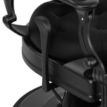 Fauteuil de barbier Gabbiano Niccolo noir