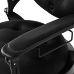 Fauteuil de barbier Gabbiano Niccolo noir